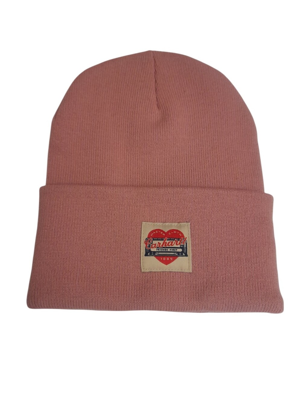 Carhartt Rose Pink Cuffed Beanie Hat NWT